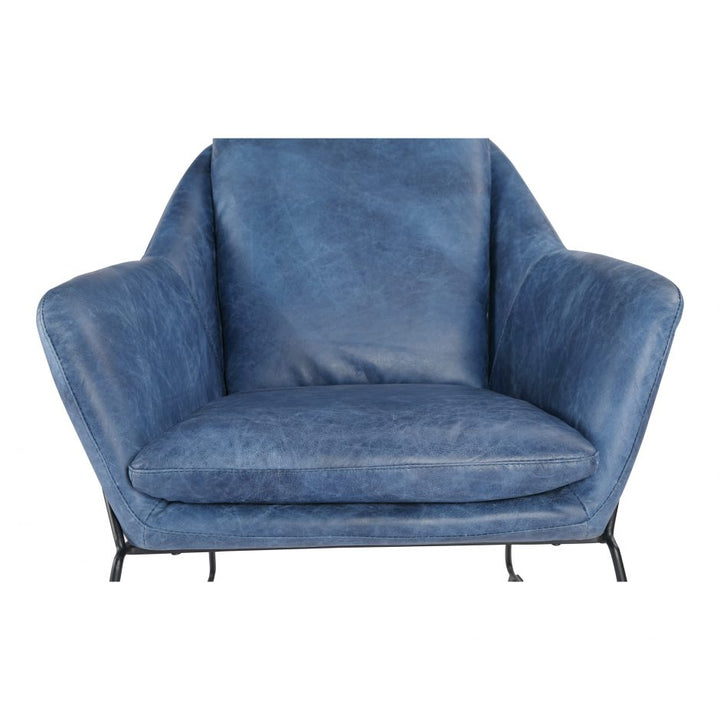 Greer Club Chair Blue-Moes-MOE-PK-1056-19-Lounge Chairs-6-France and Son