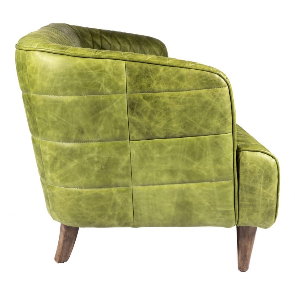 Magdelan Tufted Leather Sofa Emerald-Moes-MOE-PK-1077-27-Sofas-4-France and Son