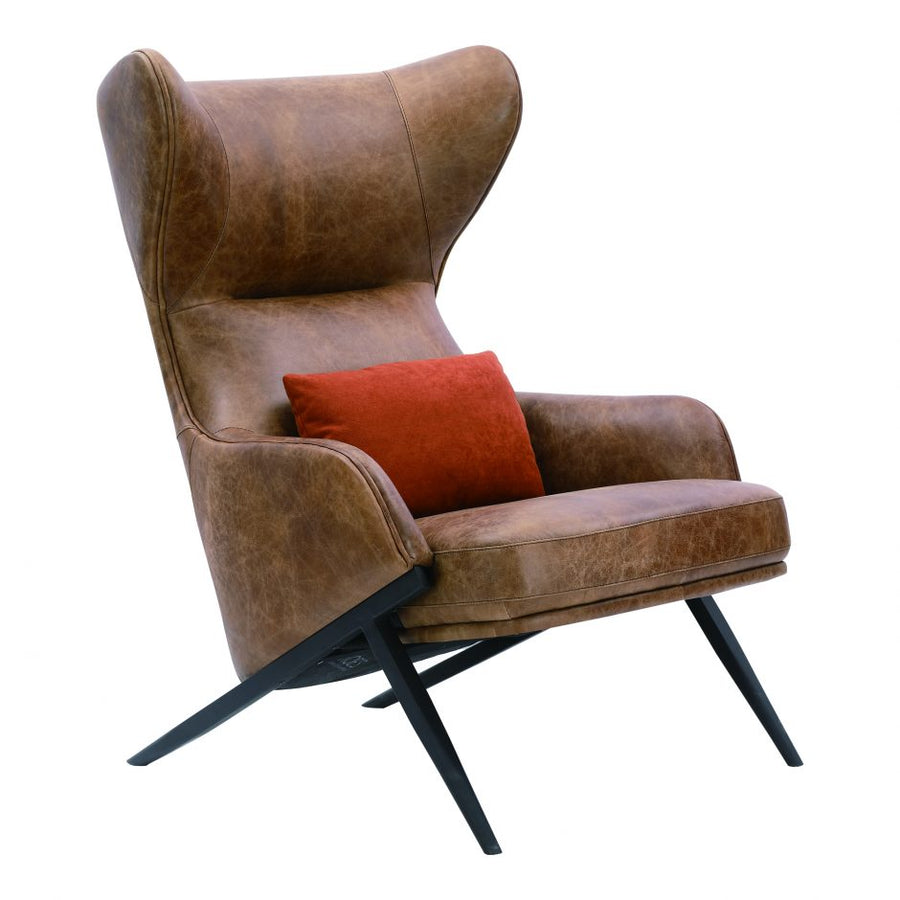 Amos Leather Accent Chair-Moes-MOE-PK-1103-14-Lounge Chairs-1-France and Son