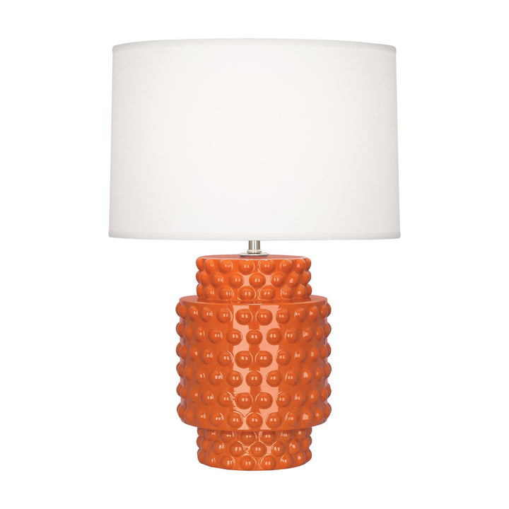 Small Dolly Accent Lamp-Robert Abbey Fine Lighting-ABBEY-PM801-Table LampsPumpkin-40-France and Son
