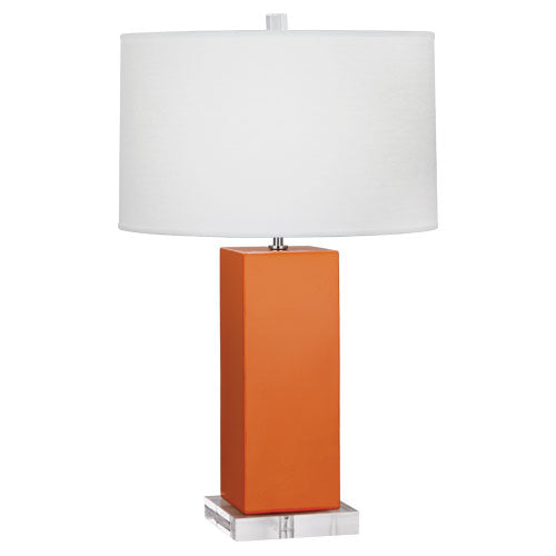 Harvey Table Lamp 6"-Robert Abbey Fine Lighting-ABBEY-PM995-Table LampsPumpkin-24-France and Son