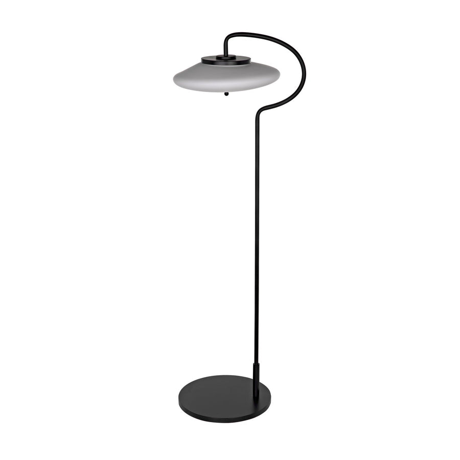 Lolibri Floor Lamp - Black Steel-Noir-NOIR-PZ018MTB-Floor Lamps-1-France and Son