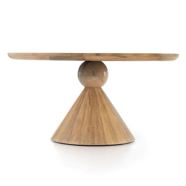 Bibianna Dining Table - Smoked Honey-Four Hands-FH-224556-001-Dining Tables-3-France and Son