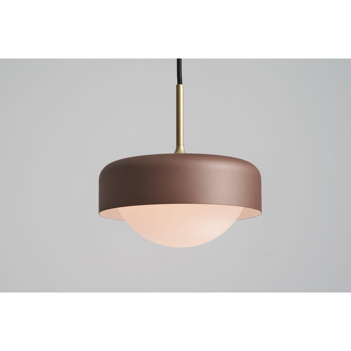 Pensee LED Pendant-Seed Design-SG-7992P-GN-PendantsOlive Green/ Gold-6-France and Son