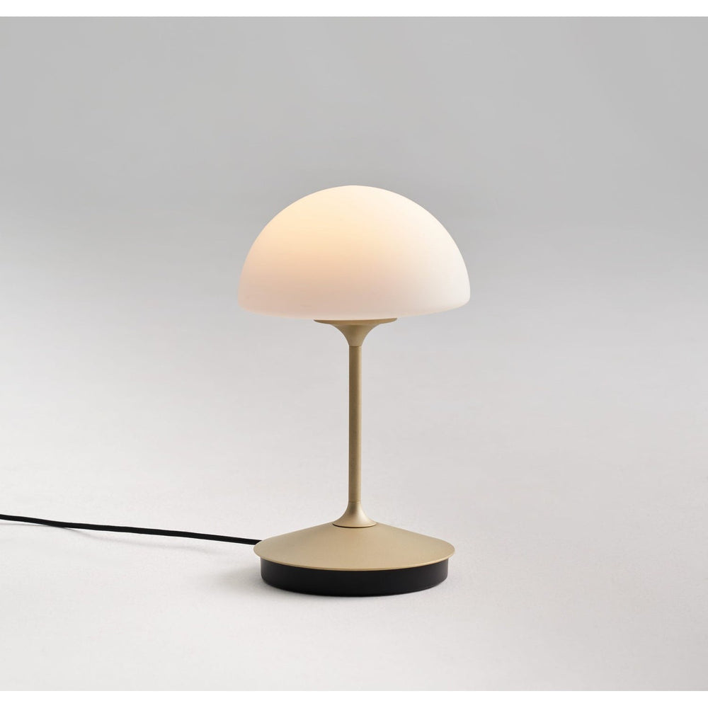 Pensee LED Table Lamp-Seed Design-SEED-SLD-7992DJ-GLD-Table LampsMatt Opal glass/ Champagne Gold-2-France and Son