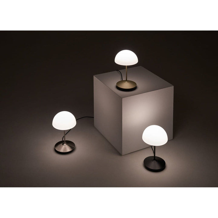 Pensee LED Table Lamp-Seed Design-SEED-SLD-7992DJ-BK-Table LampsMatt Opal glass/ Matt Black-6-France and Son