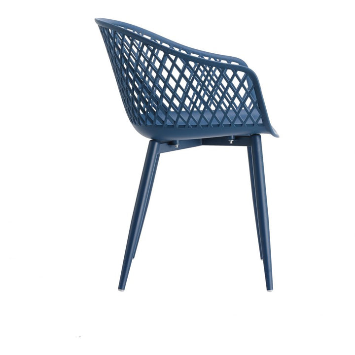 Piazza Outdoor Chair Blue-Moes-MOE-QX-1001-26-Outdoor Dining Chairs-4-France and Son