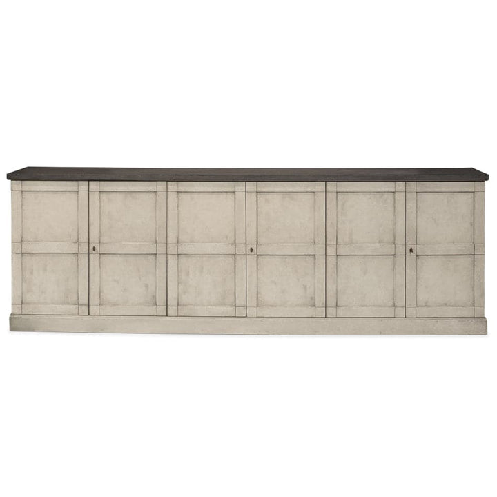 Luciana Wood Doors Buffet-SARREID-SARREID-R04504T01W-Sideboards & CredenzasWashed Grey-4-France and Son