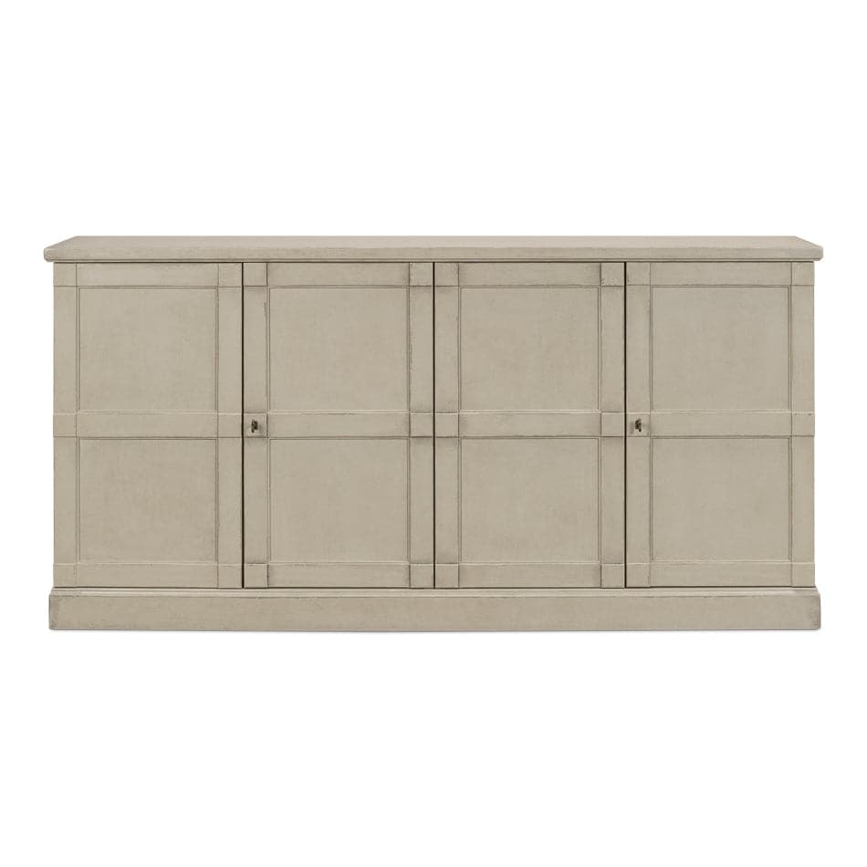 Lionisio Buffet 75"-SARREID-SARREID-R077-04W-1-Bookcases & CabinetsWashed Gray Finish-1-France and Son