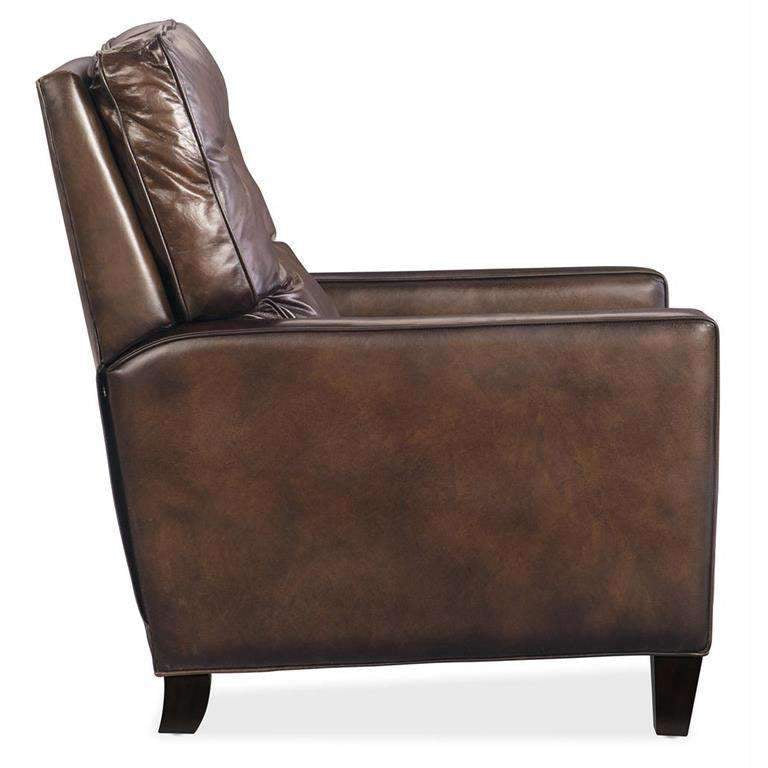 Barnes Recliner - Dark Walnut Finish-Hooker-HOOKER-RC274-086-Lounge Chairs-2-France and Son