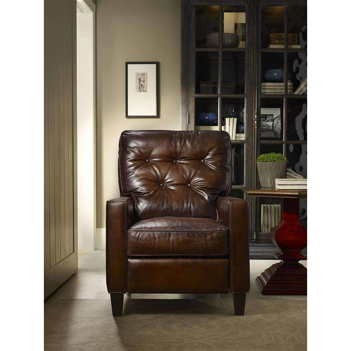 Barnes Recliner - Dark Walnut Finish-Hooker-HOOKER-RC274-086-Lounge Chairs-5-France and Son