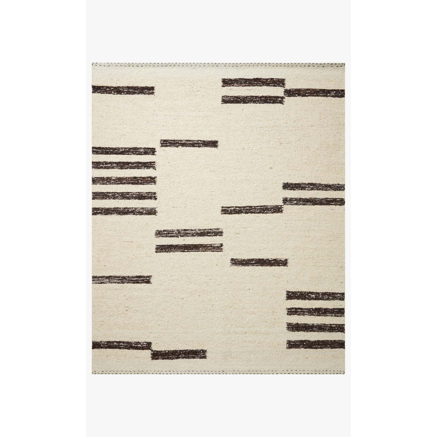 Roman ROM-01 Natural / Bark Area Rug-Loloi-LOLOI-ROMAROM-01NABS2030-Rugs2'-0" x 3'-0"-1-France and Son