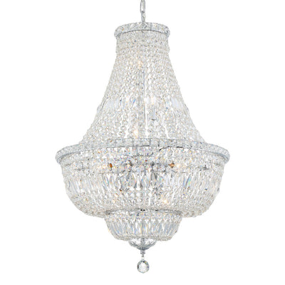 Roslyn 9 Light Chandelier-Crystorama Lighting Company-CRYSTO-ROS-A1009-CH-CL-MWP-Chandeliers-6-France and Son