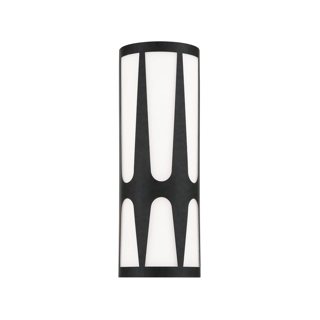 Royston 2 Light Wall Mount-Crystorama Lighting Company-CRYSTO-ROY-802-BK-Wall LightingBlack-1-France and Son