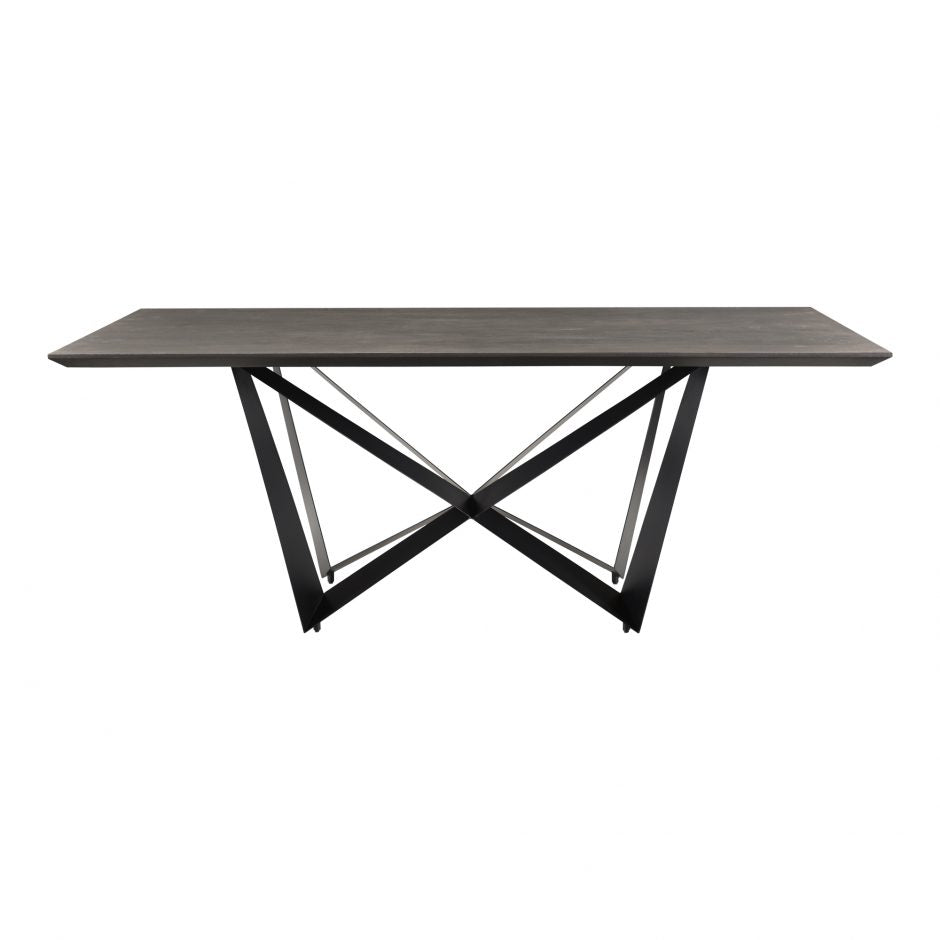 Brolio Dining Table Charcoal-Moes-MOE-RP-1007-07-0-Dining Tables-2-France and Son