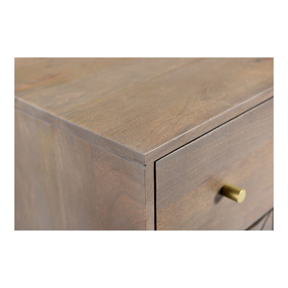 Corolla Three Drawer Chest-Moes-MOE-RP-1015-29-Dressers-6-France and Son