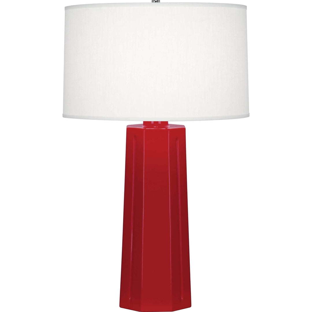 Mason Table Lamp-Robert Abbey Fine Lighting-ABBEY-RR960-Table LampsRuby Red-21-France and Son