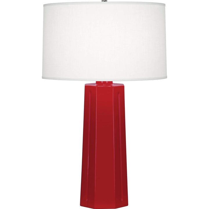 Mason Table Lamp-Robert Abbey Fine Lighting-ABBEY-RR960-Table LampsRuby Red-21-France and Son