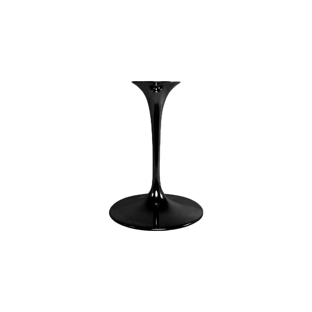 Cast Metal Tulip Table Base-France & Son-RT335RBLKBASE-Dining TablesRound-Black-2-France and Son