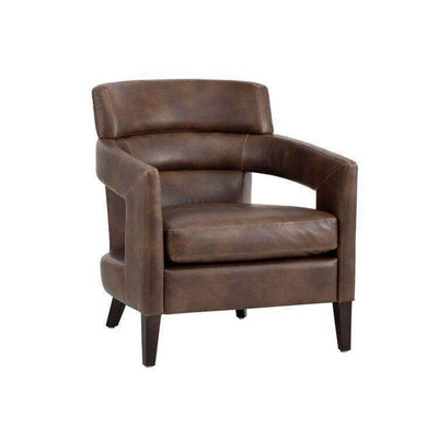 Bloor Lounge Chair-Sunpan-SUNPAN-103228-Lounge ChairsBrown-1-France and Son