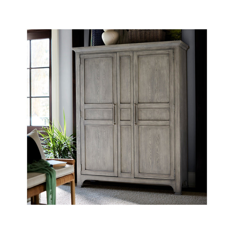 Escape - Coastal Living Home Collection - Wide Utility Cabinet-Universal Furniture-UNIV-833A175-Bookcases & Cabinets-2-France and Son