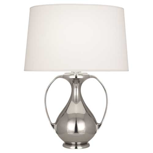 Belvedere Table Lamp-Robert Abbey Fine Lighting-ABBEY-S1370-Table LampsPolished Nickel Finish-2-France and Son
