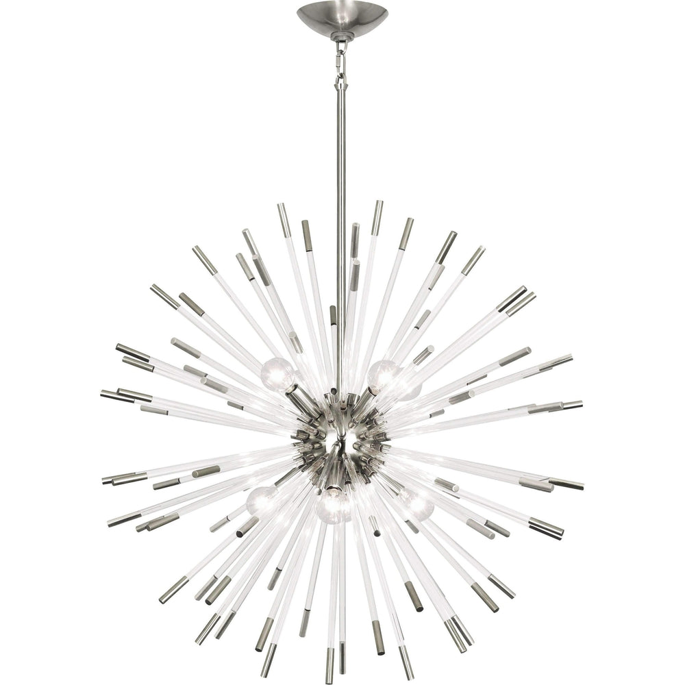 Andromeda Chandelier - 28"-Robert Abbey Fine Lighting-ABBEY-S166-ChandeliersPolished Nickel-2-France and Son