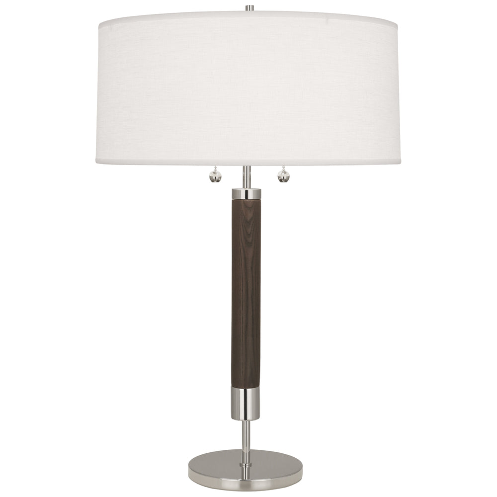 Dexter Table Lamp-Robert Abbey Fine Lighting-ABBEY-S205-Table LampsPolished Nickel Finish-2-France and Son
