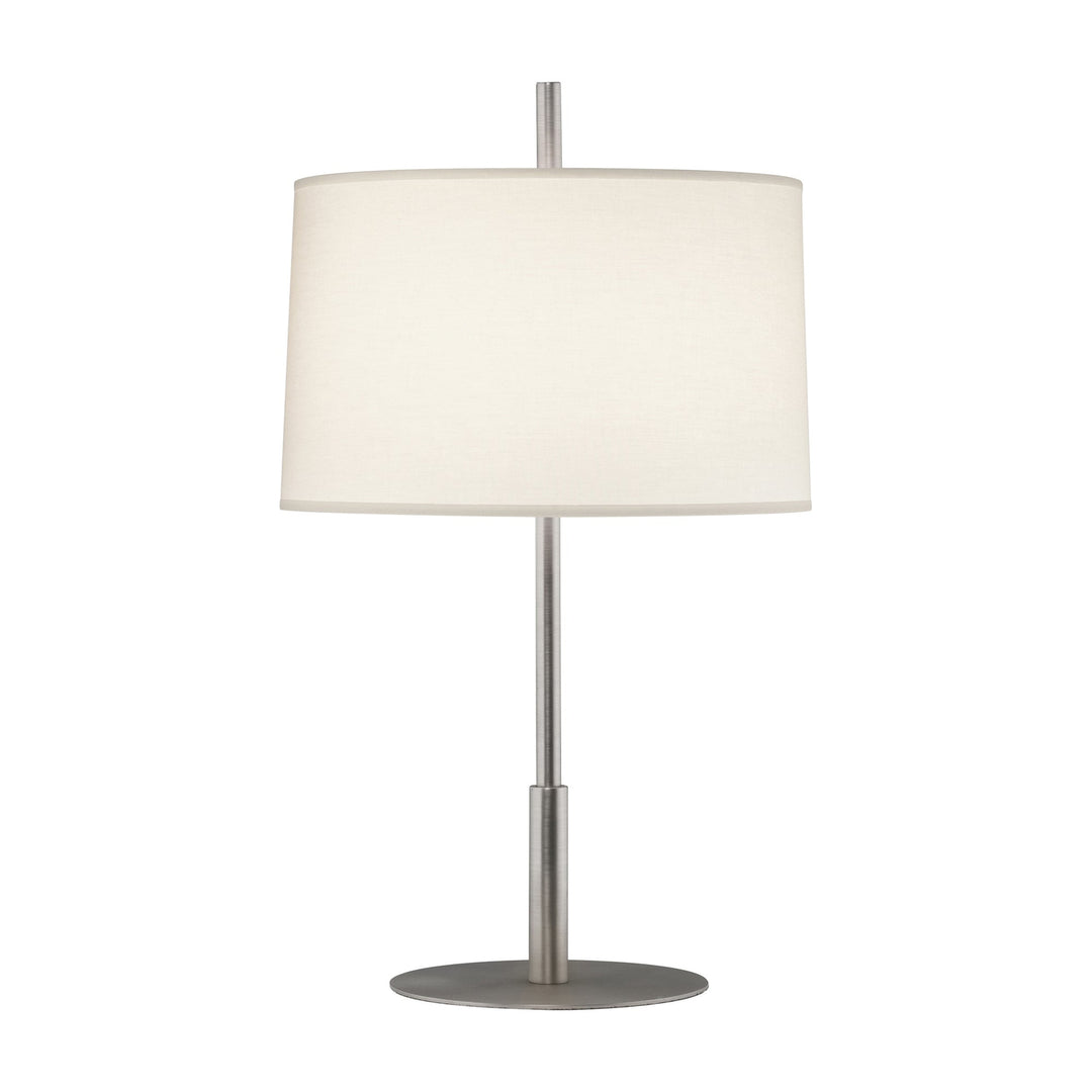 Echo Accent Lamp-Robert Abbey Fine Lighting-ABBEY-S2184-Table LampsStainless Steel-3-France and Son