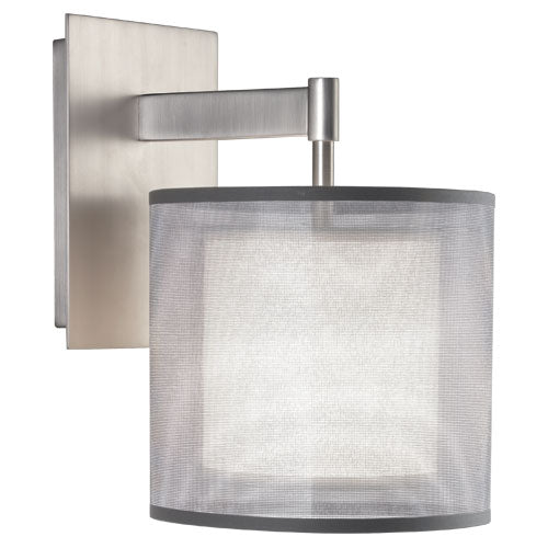 Saturnia Wall Sconce-Robert Abbey Fine Lighting-ABBEY-S2192-Wall LightingStainless Steel-3-France and Son