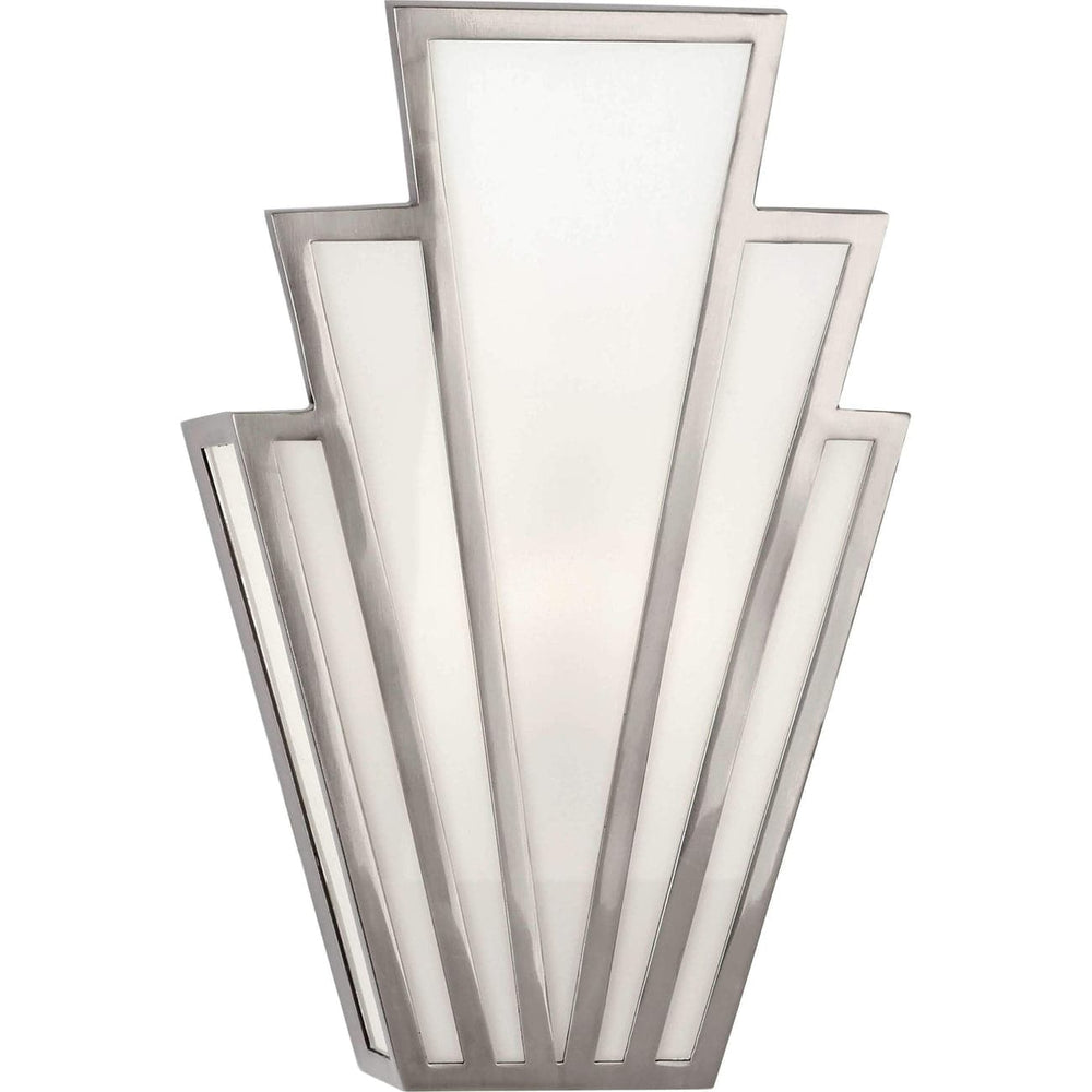 Empire Wall Sconce-Robert Abbey Fine Lighting-ABBEY-S228-Wall LightingAntique Silver-2-France and Son