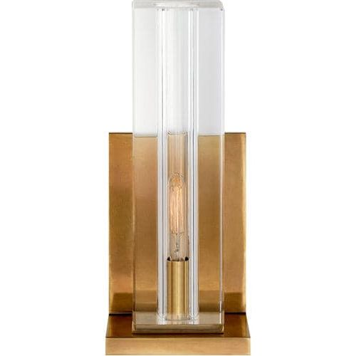 Avery Tall Wall Light-Visual Comfort-VISUAL-S 2944CG/HAB-Wall LightingHand-Rubbed Antique Brass-2-France and Son