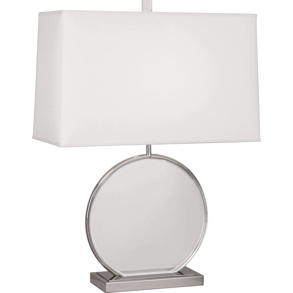 Alice Table Lamp-Robert Abbey Fine Lighting-ABBEY-S3380-Table LampsPolished Nickel-2-France and Son