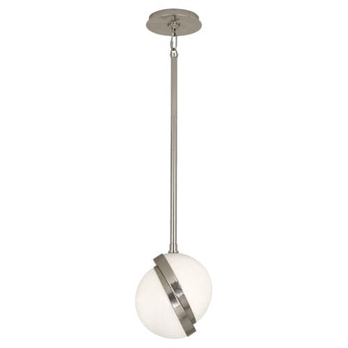 Michael Berman Brut Pendant-Robert Abbey Fine Lighting-ABBEY-S624-PendantsPolished Nickel-2-France and Son