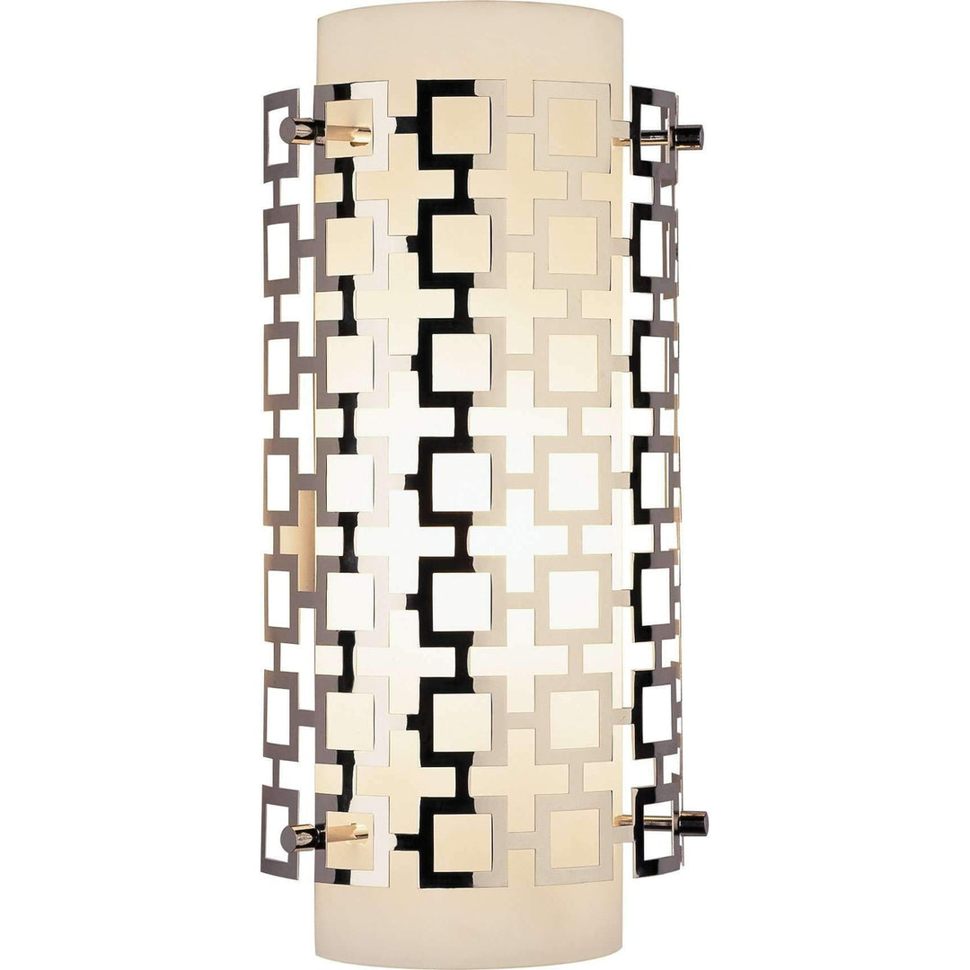Jonathan Adler Parker Wall Sconce-Robert Abbey Fine Lighting-ABBEY-S662-Wall LightingPolished Nickel-3-France and Son