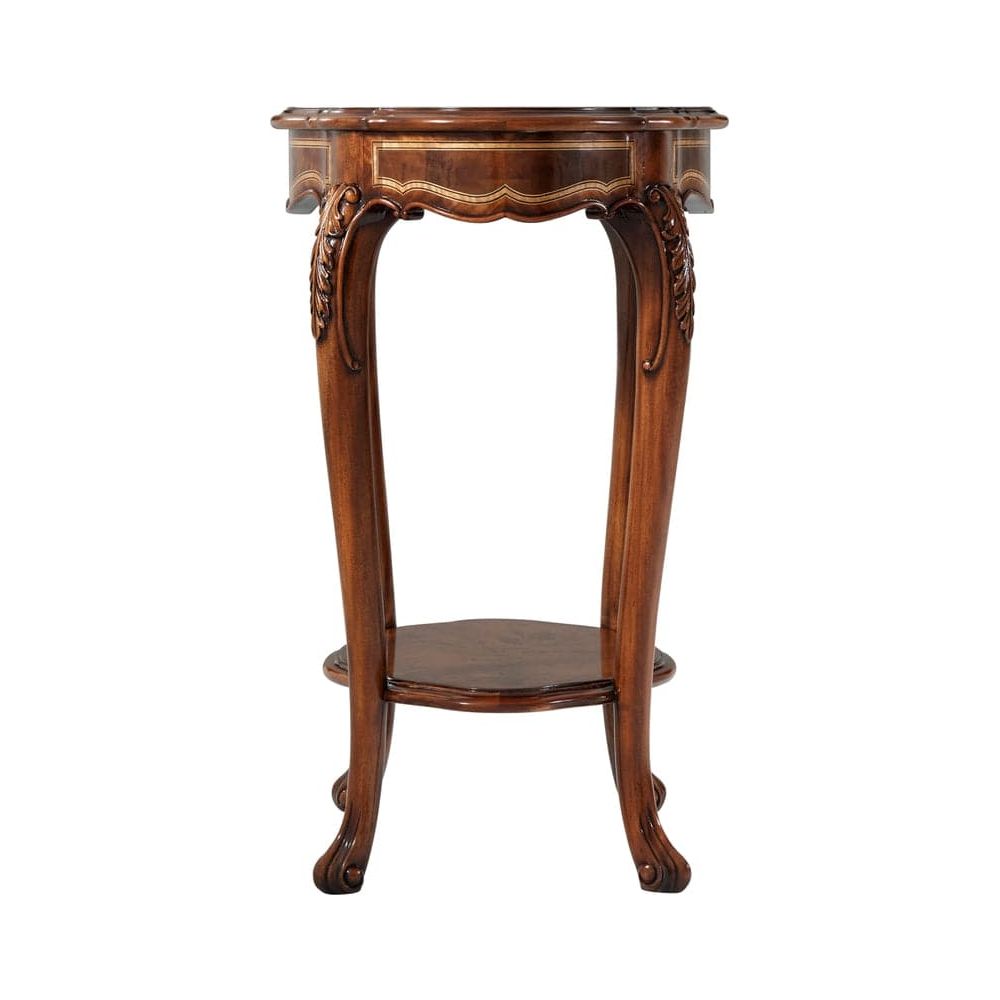 Oval Millard Accent Table-Theodore Alexander-THEO-SC50010-Side Tables-4-France and Son