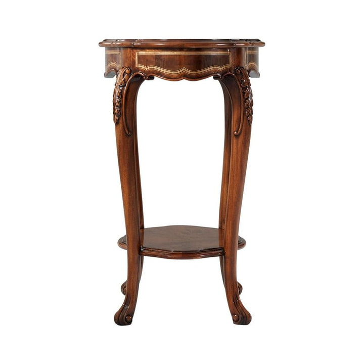 Oval Millard Accent Table-Theodore Alexander-THEO-SC50010-Side Tables-4-France and Son