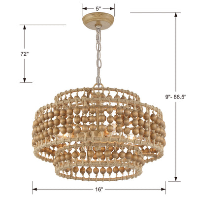 Silas 3 Light Chandelier-Crystorama Lighting Company-CRYSTO-SIL-B6003-BS-Chandeliers-4-France and Son