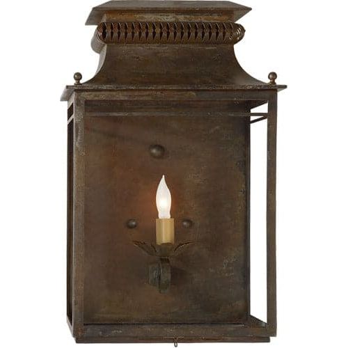 Faith Market Lantern-Visual Comfort-VISUAL-SK 2301AZ-Wall LightingAntique Zinc-4-France and Son