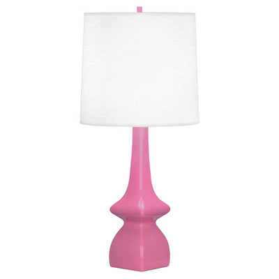 Jasmine Table Lamp-Robert Abbey Fine Lighting-ABBEY-SP210-Table LampsSchiaparelli Pink-22-France and Son