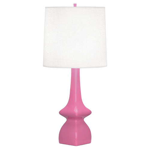 Jasmine Table Lamp-Robert Abbey Fine Lighting-ABBEY-SP210-Table LampsSchiaparelli Pink-22-France and Son