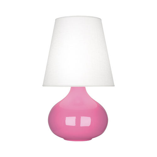 June Accent Lamp-Robert Abbey Fine Lighting-ABBEY-SP93-Table LampsSchiaparelli Pink-Oyster-103-France and Son