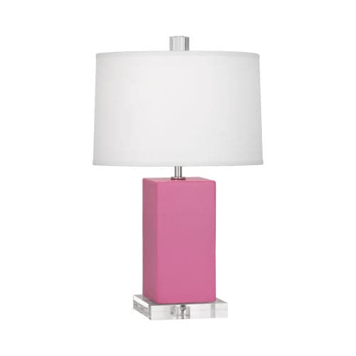 Harvey Accent Lamp 4"-Robert Abbey Fine Lighting-ABBEY-SP990-Table LampsSchiaparelli Pink-6-France and Son