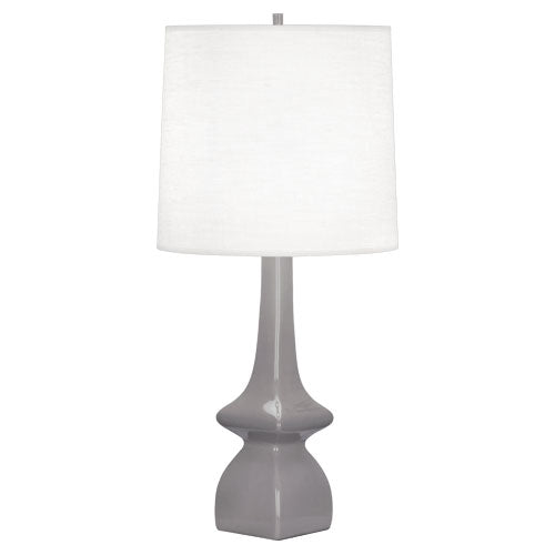 Jasmine Table Lamp-Robert Abbey Fine Lighting-ABBEY-ST210-Table LampsSmokey Taupe-23-France and Son