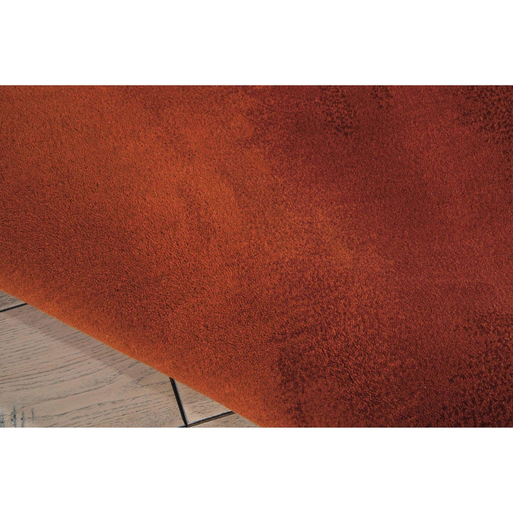 Calvin Klein Home Luster Wash Russet Tones Rust Area Rug-Nourison-NOURI-099446781727-Rugs3' x 5'-4-France and Son