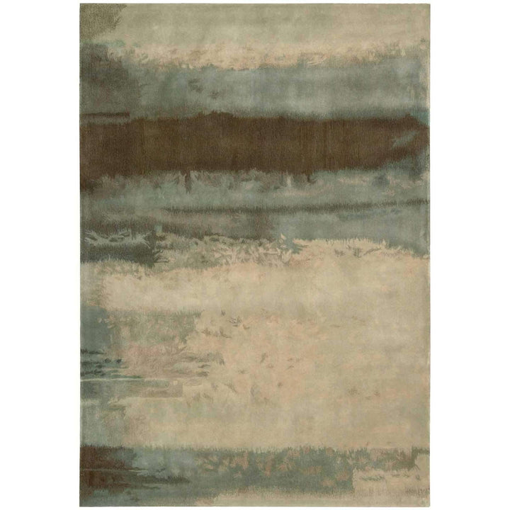 Calvin Klein Home Luster Wash Beryl Wash Light Green Area Rug-Nourison-NOURI-099446557148-Rugs3' x 5'-1-France and Son