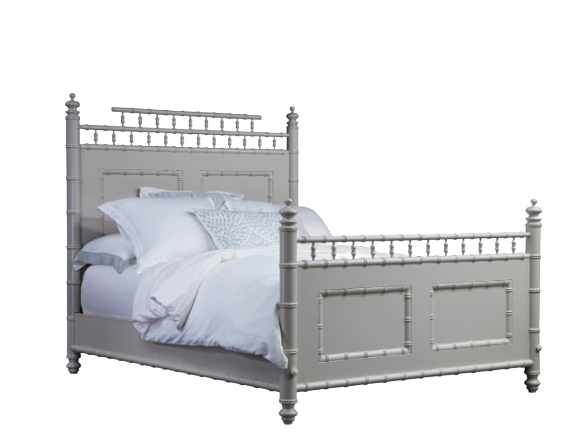 Savannah Bed-Modern History-MODERN-SBN006-K-BedsKing-Revere Pewter-2-France and Son