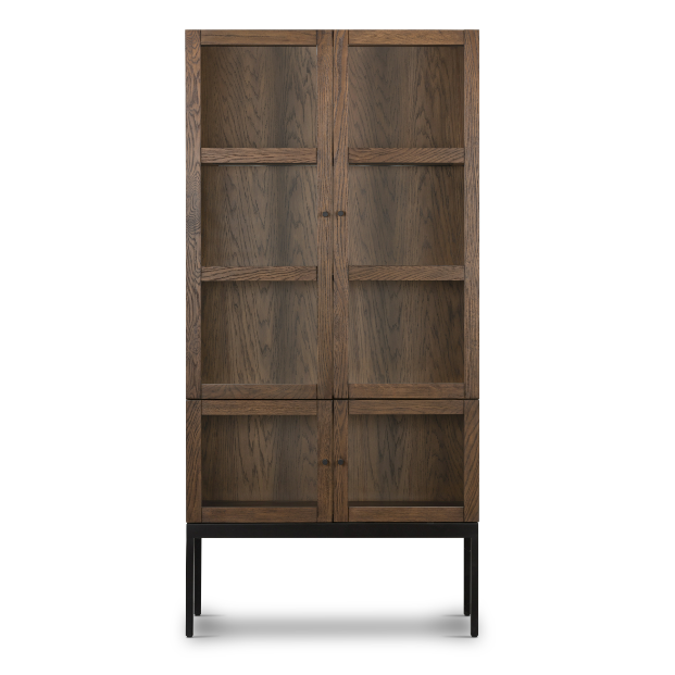 Mundi Cabinet-Four Hands-FH-224983-001-Bookcases & CabinetsVintage White Oak-4-France and Son
