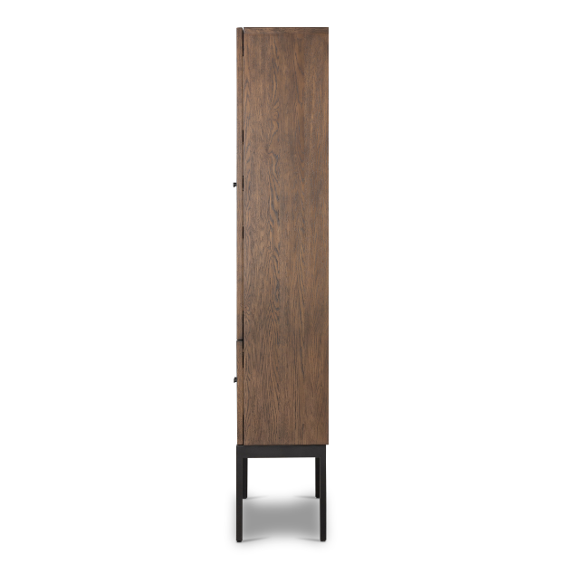 Mundi Cabinet-Four Hands-FH-224983-001-Bookcases & CabinetsVintage White Oak-7-France and Son