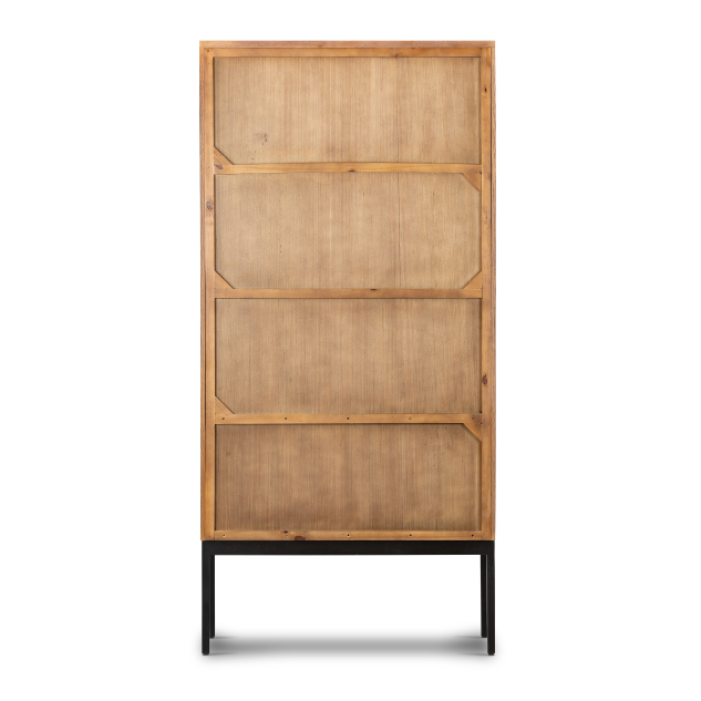 Mundi Cabinet-Four Hands-FH-224983-001-Bookcases & CabinetsVintage White Oak-10-France and Son